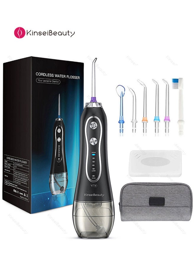 Portable Dental Water Flosser Black