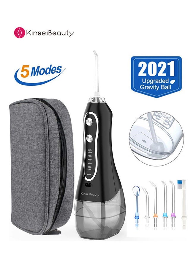 Portable Dental Water Flosser Black