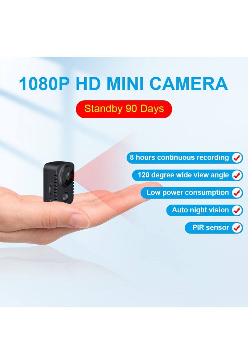 Mini Body Wireless 1080P Security Pocket Motion Activated Small Nanny Camera