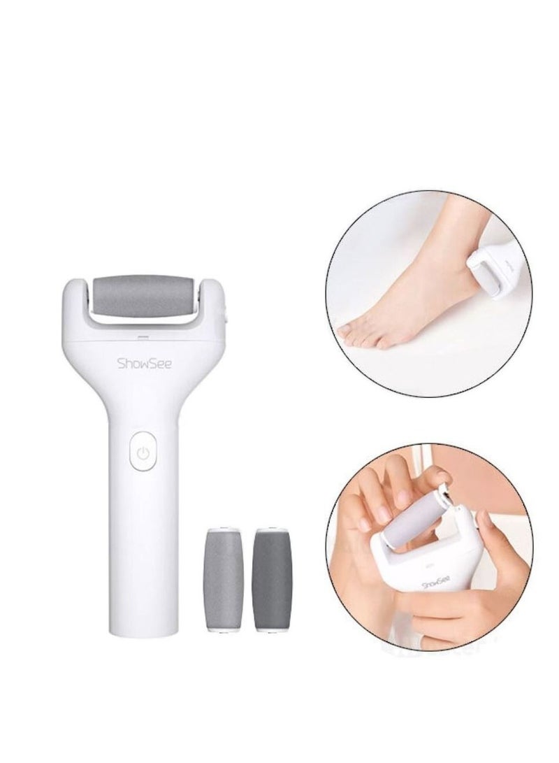 Showsee Electric Foot File Vacuum Callus Remover