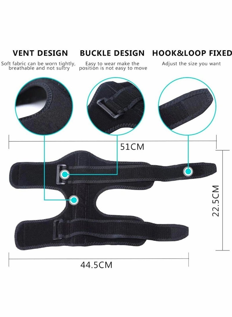 Plantar Fasciitis Night Splint, Universal Foot Drop Orthotic Brace Support Adjustable Breathable Plantar Fasciitis Relief Splints