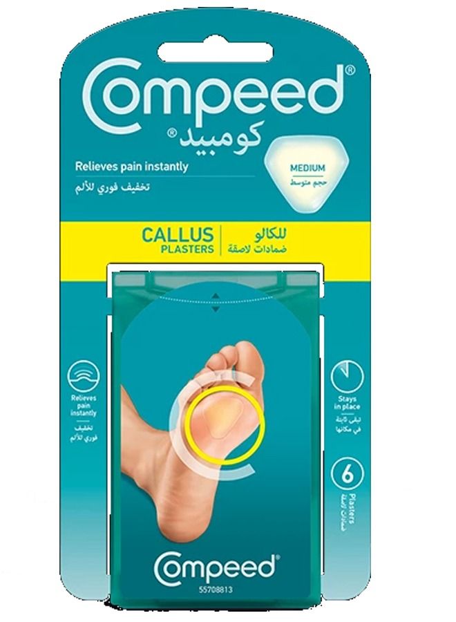 6-Piece Compeed Callous Medium