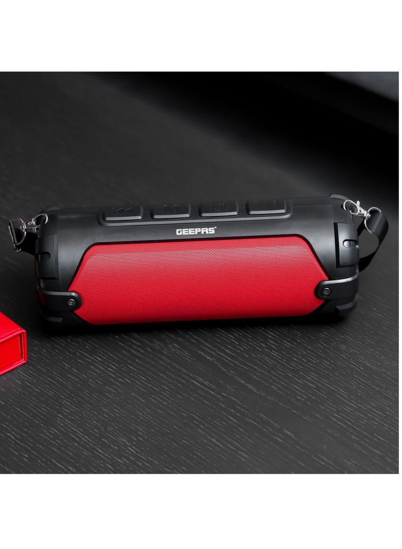 Rechargeable Bluetooth Speaker, 10M Range| Portable Wireless Speakers | BT/ TF Card/ AUX/ USB Playback/ TWS Function | For Home, Party, Outdoor