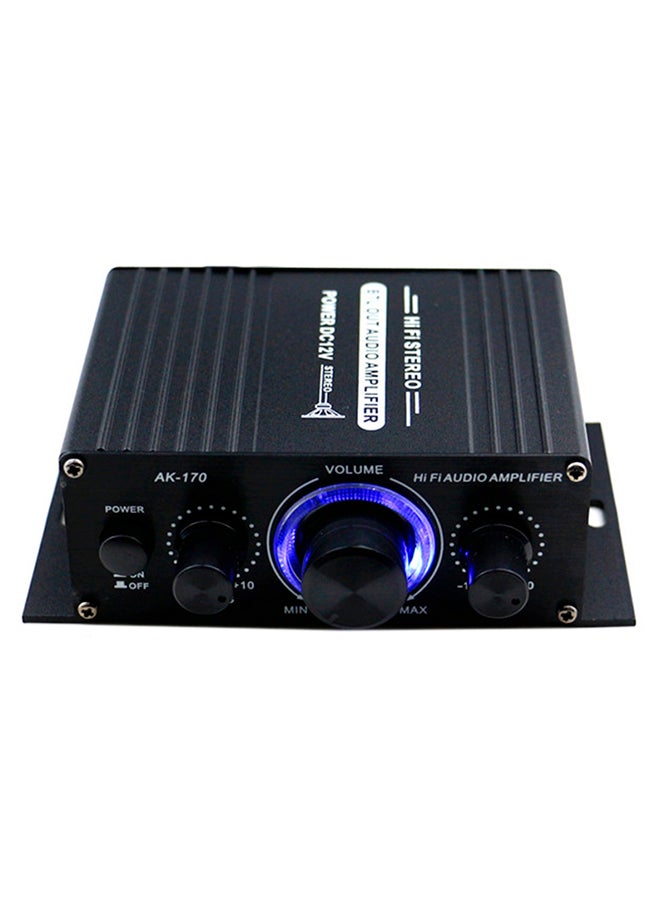 Mini Audio Power Amplifier AK170 Black