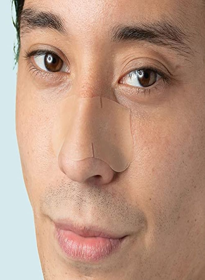 Skincare Pores. Hydrocolloid PoreRefining Nose And Face Strips With Vitamin A To Shrink Enlarged Pores And Remove Excess Oil (4 Pore And 4 Nose Strips)