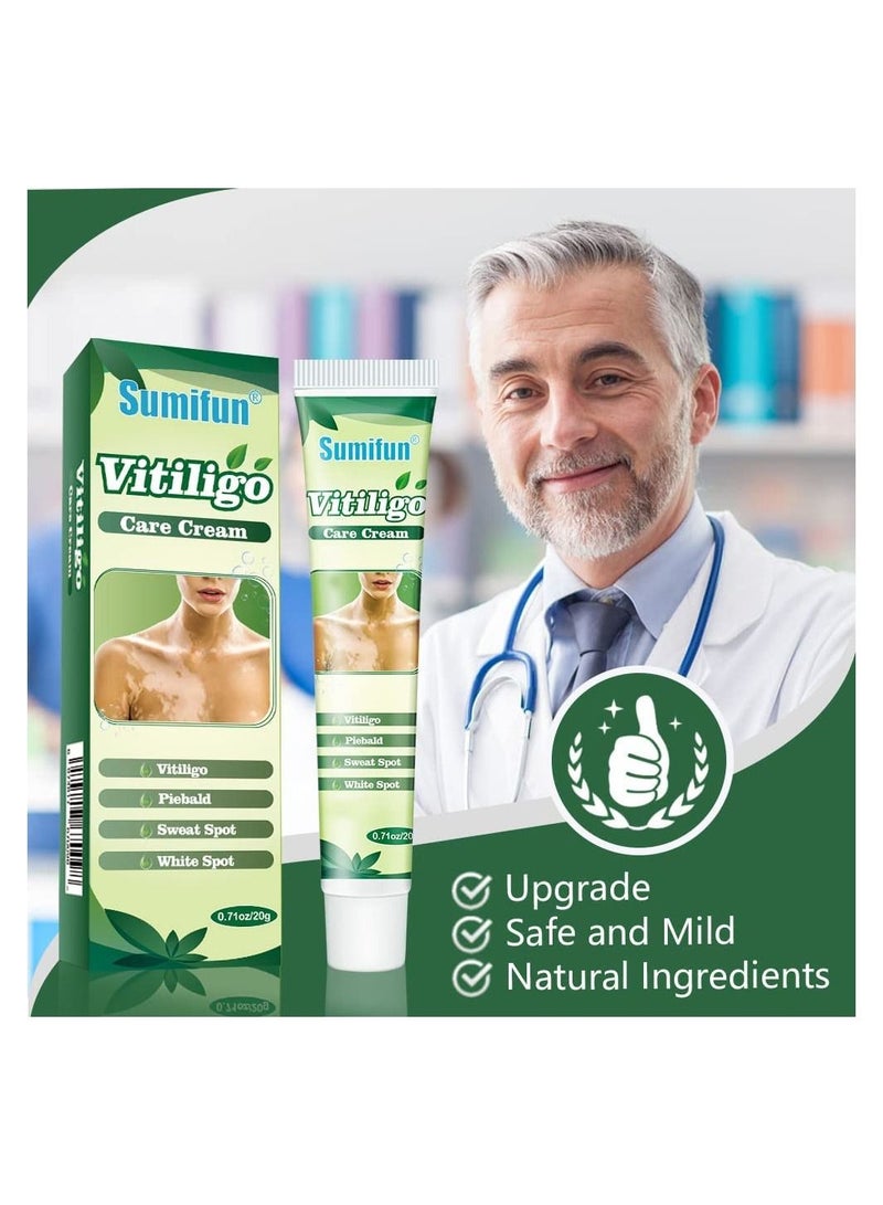Vitiligo Care Cream Reduces White Spots on Skin Pigmentation regulating Improve Skin Pigmentation 8 Count