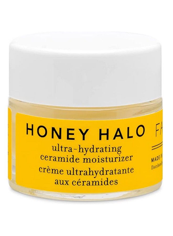 Honey Halo Ceramide Face Moisturizer Cream Hydrating Facial Lotion For Dry Skin (9Ml)