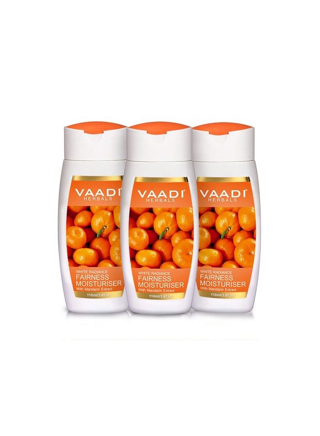 Fairness Moisturiser With Mandarin Extract 110Ml X 3