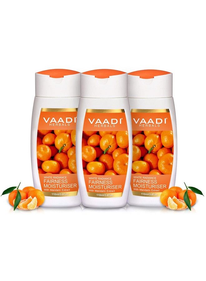Fairness Moisturiser With Mandarin Extract 110Ml X 3