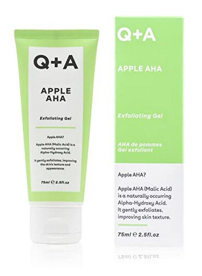 Apple Aha Exfoliating Gel Naturally Occurring Malic And Lactic Acid Alongside Apple Fruit Extracts And Glycolic Acid For Smoother Brighter Skin (2.5 Fl.Oz)