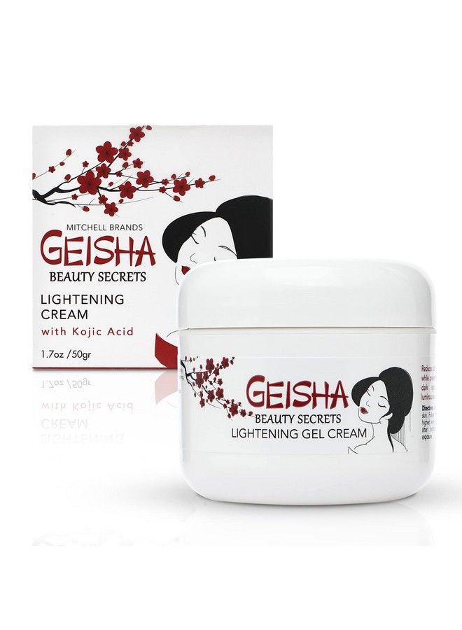 Geisha Kojic Acid Cream 1.7 Fl Oz / 50 Ml Remove Dark Spots On Face Body Hands Hyperpigmentation Treatment With Glycolic Acid