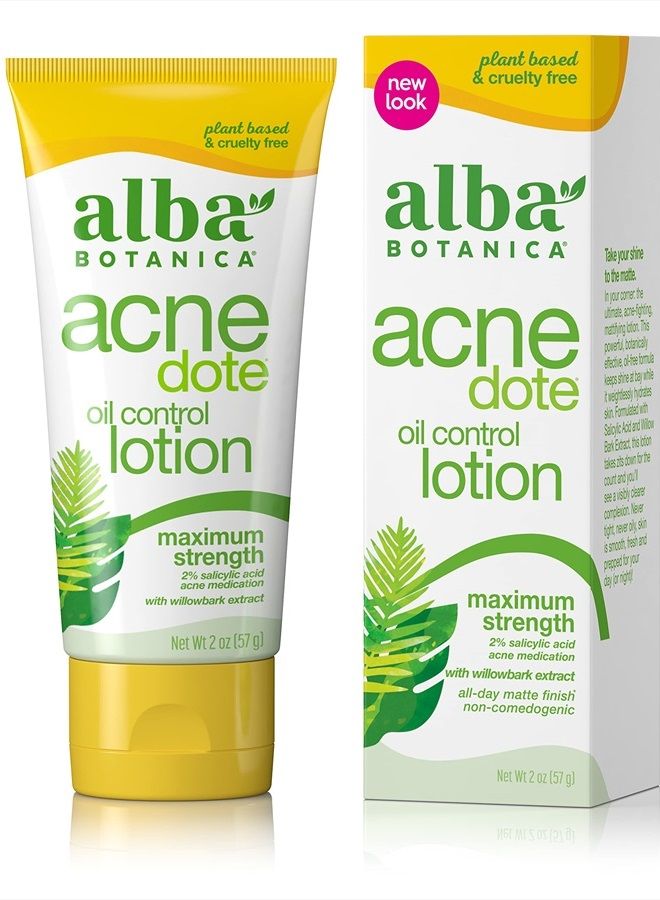 Acnedote Maximum Strength Oil Control Lotion, 2 Oz