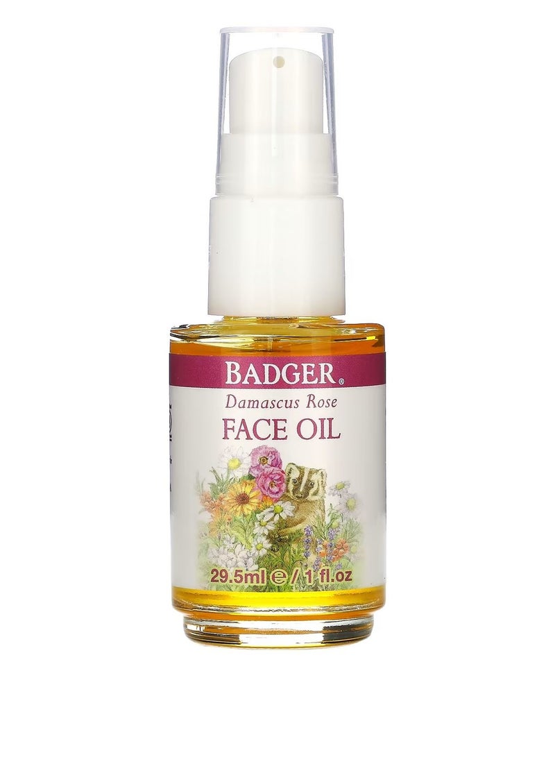 Face Care Damascus Rose Face Oil 1 fl oz 29.5 ml