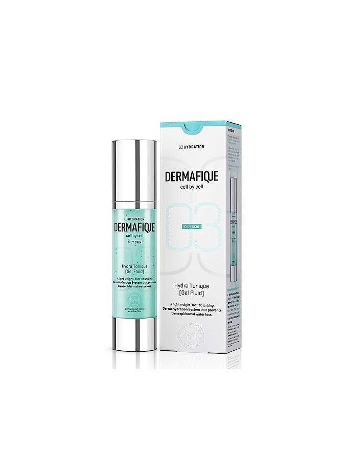 Dermafique Hydratonique Gel Fluid Hydrating lightweight moisturizer with Niacinamide and Vitamin E