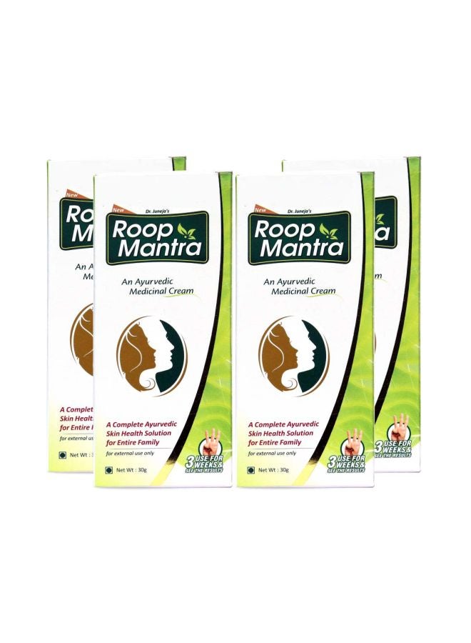 Pack Of 4 Ayurvedic Medicinal Cream Set 60grams