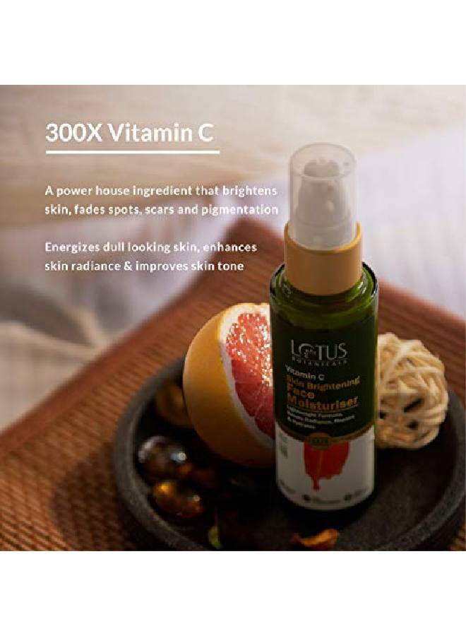 Skin Brightening Face Moisturiser | Vitamin C | SPF 20 | PA+++ | Sulphate Silicon & Chemical Free Face Cream | All Skin Types | 45g