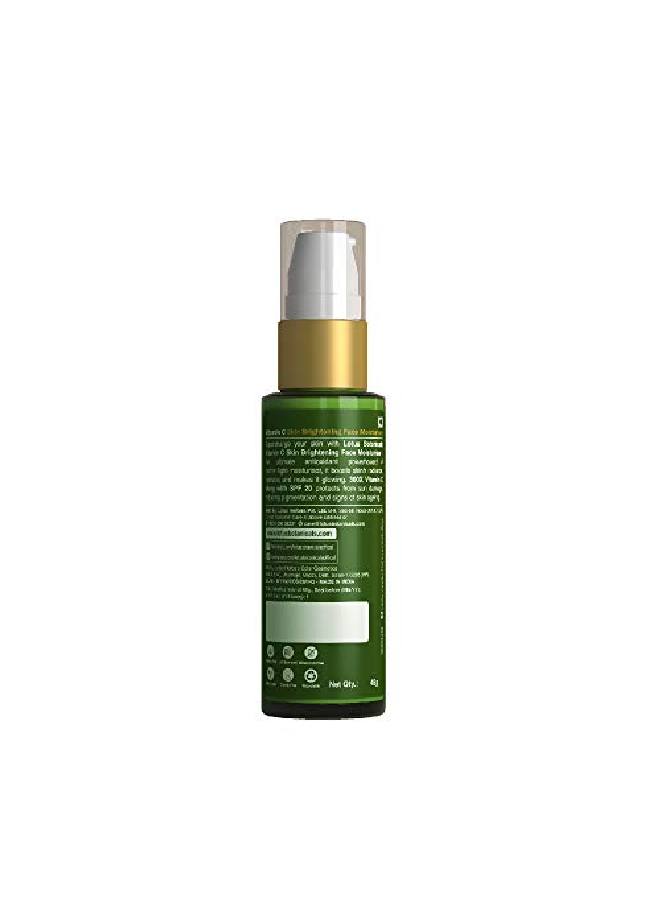 Skin Brightening Face Moisturiser | Vitamin C | SPF 20 | PA+++ | Sulphate Silicon & Chemical Free Face Cream | All Skin Types | 45g