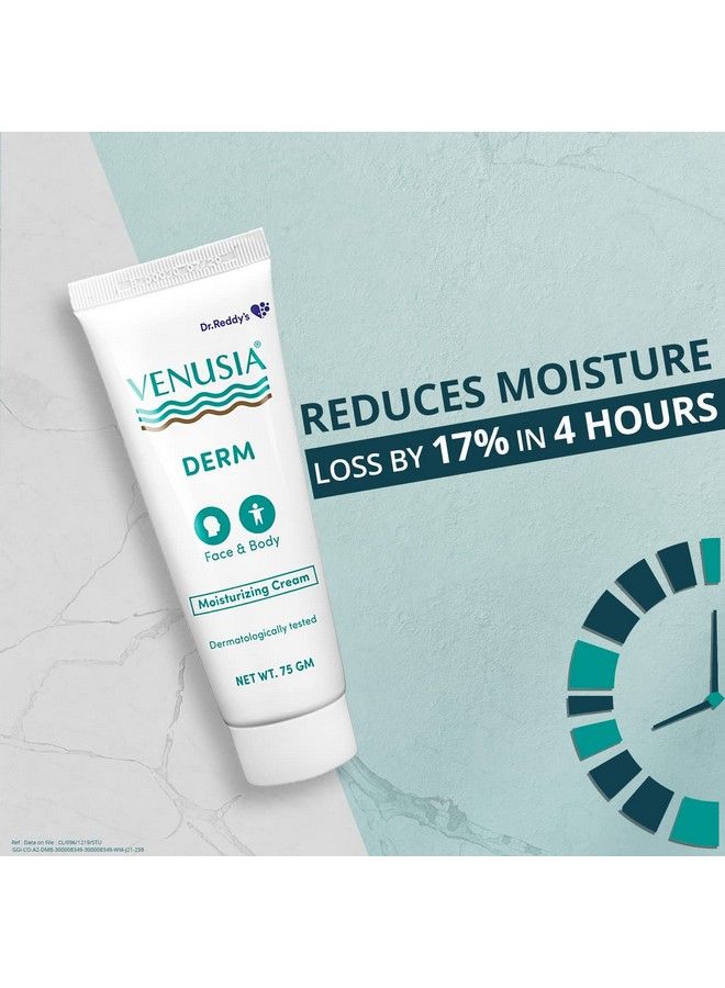 Derm Moisturizing Cream 75Gm (Pack Of 2)