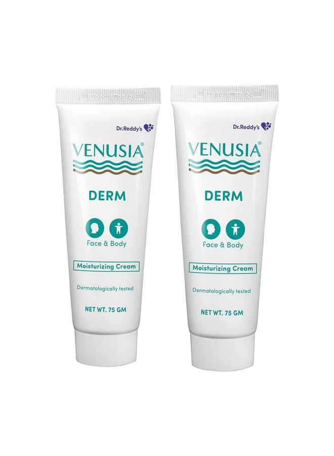 Derm Moisturizing Cream 75Gm (Pack Of 2)
