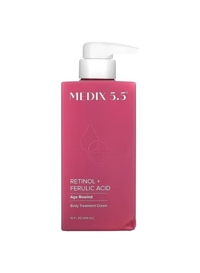 Medix 5.5 Retinol + Ferulic Acid Body Treatment Cream 444 ml