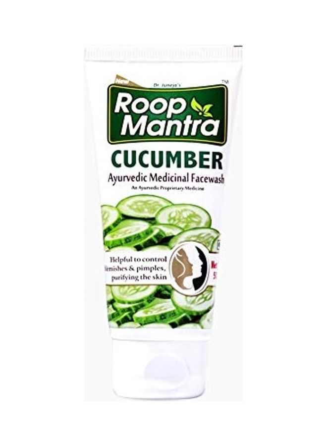 7-Pack Cucumber Face Wash Multicolour 350ml