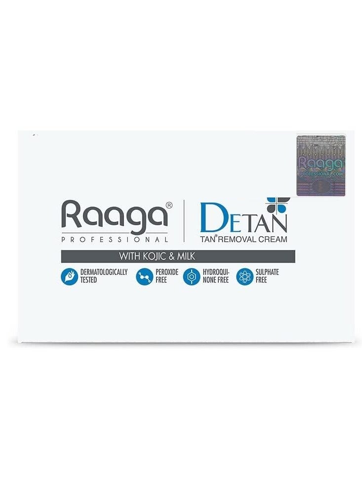 Raaga Professional De-Tan Tan removal Cream 72g (12g*6)