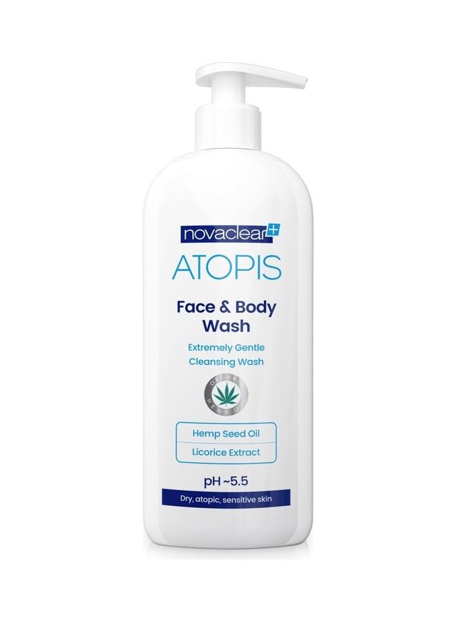 ATOPIS Face and Body Wash White 500ml