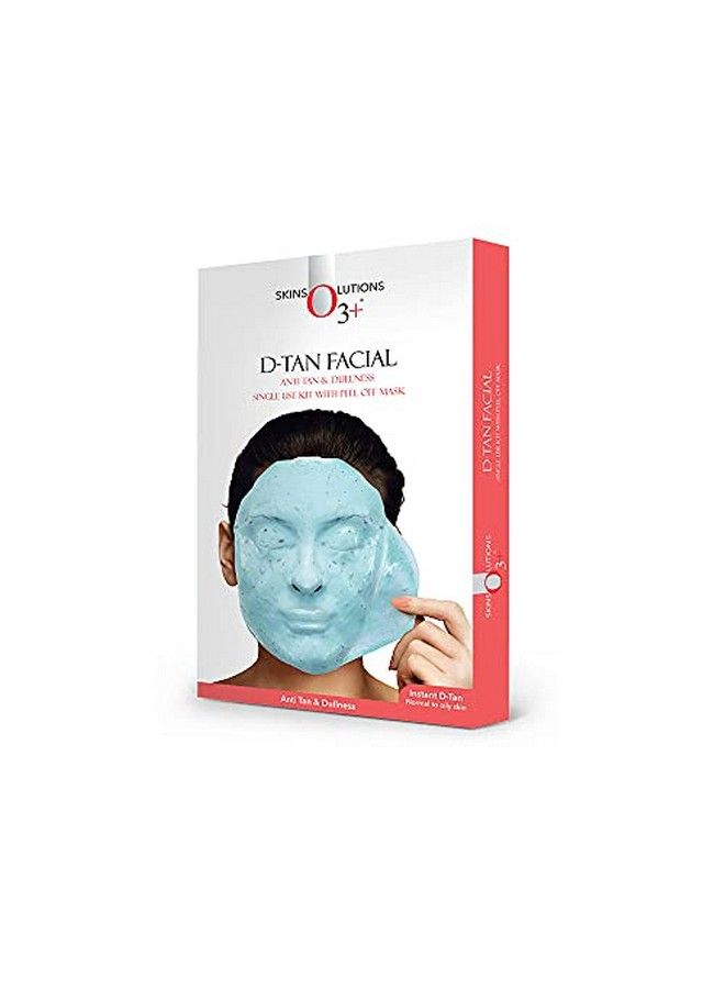 D Facial Kit For Tan Removal & Brightness For Tanned & Dull Skin 45G