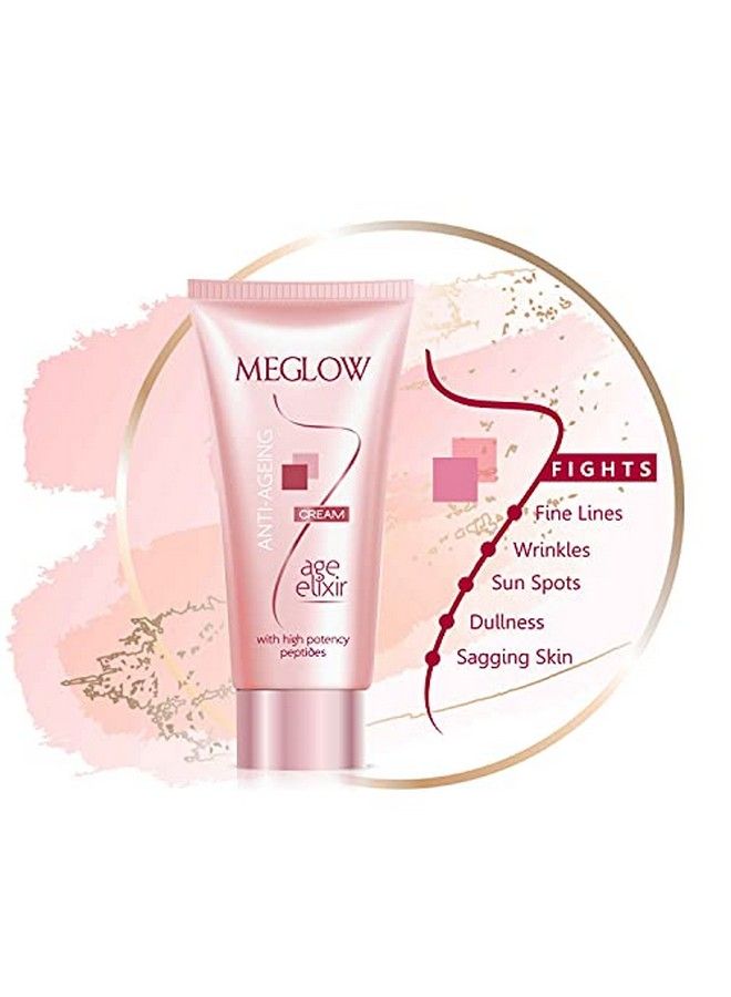 Anti Ageing Cream 30 Gm Combo Pack Of 2 With Pure Radiance;High Potency Peptides Firming Helps Hydrating Toning Brightens And Rejuvenating Dull Skin