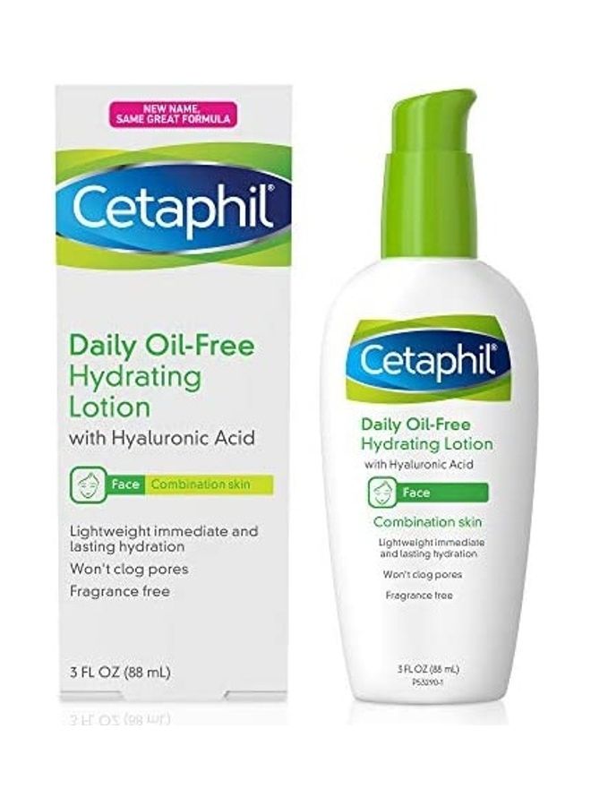 Oil-Free Hydrating Face Lotion with Hyaluronic Acid Green 88ml