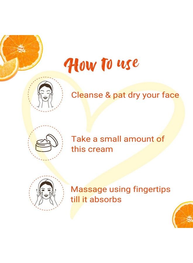 Advanced Organics Vitamin C Skin Lightening Day Cream For Dark Spot Reduction & Tan Removal 50Gm