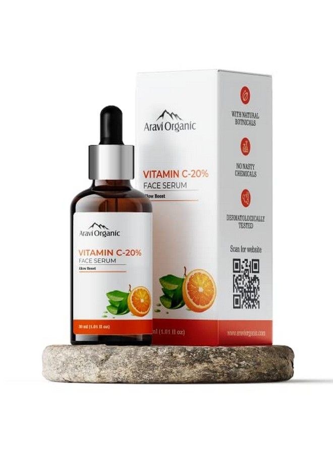 20% Vitamin C Face Serum For Face Whitening Men & Women For Skin Brightening Wrinkles Pigmentation & Blemishes (30 Ml)