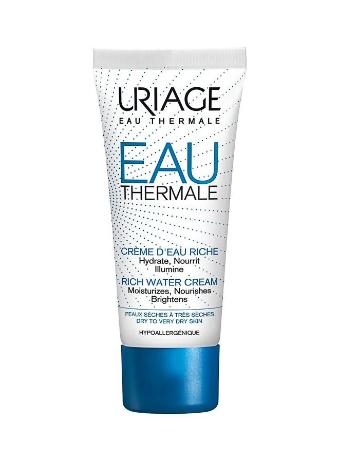 Eau Thermale Rich Water Cream 40ml