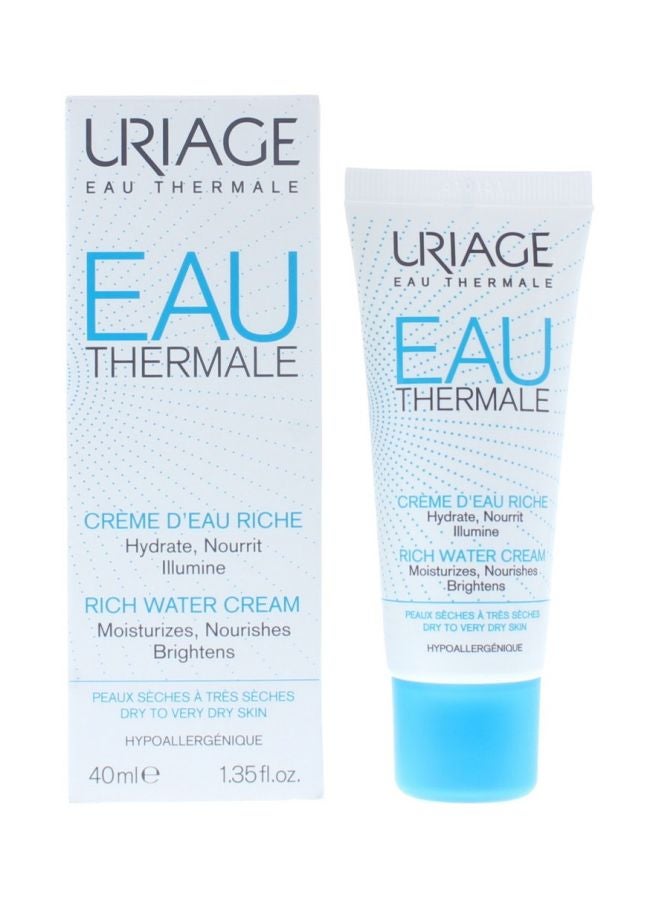 Eau Thermale Rich Water Cream 40ml