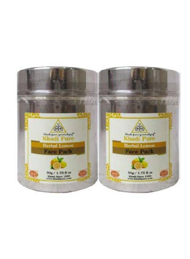 Herbal Lemon Face Pack 50 g (Pack of 2)