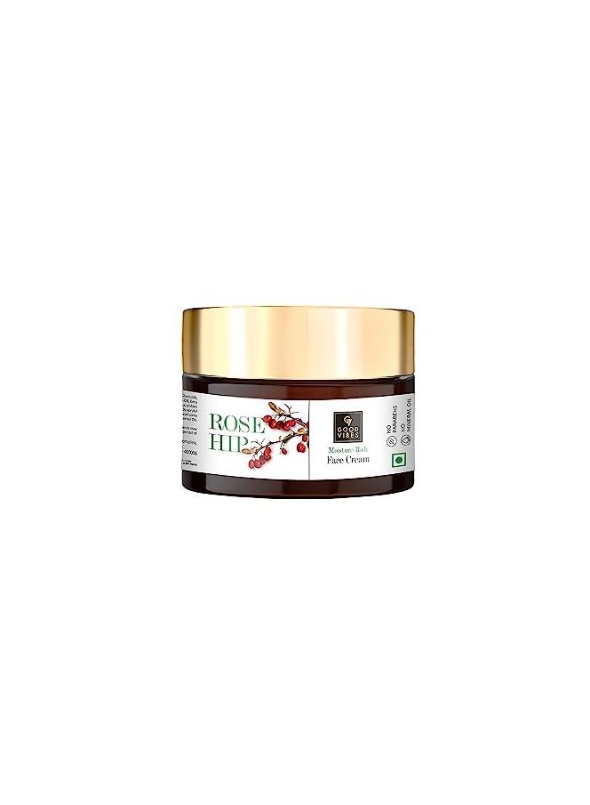 Good Vibes Rosehip Moisture Rich Face Cream