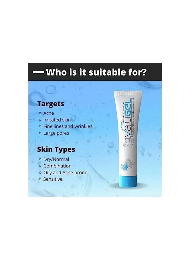 Hyalugel Moisturizing Hyaluronic Acid Gel