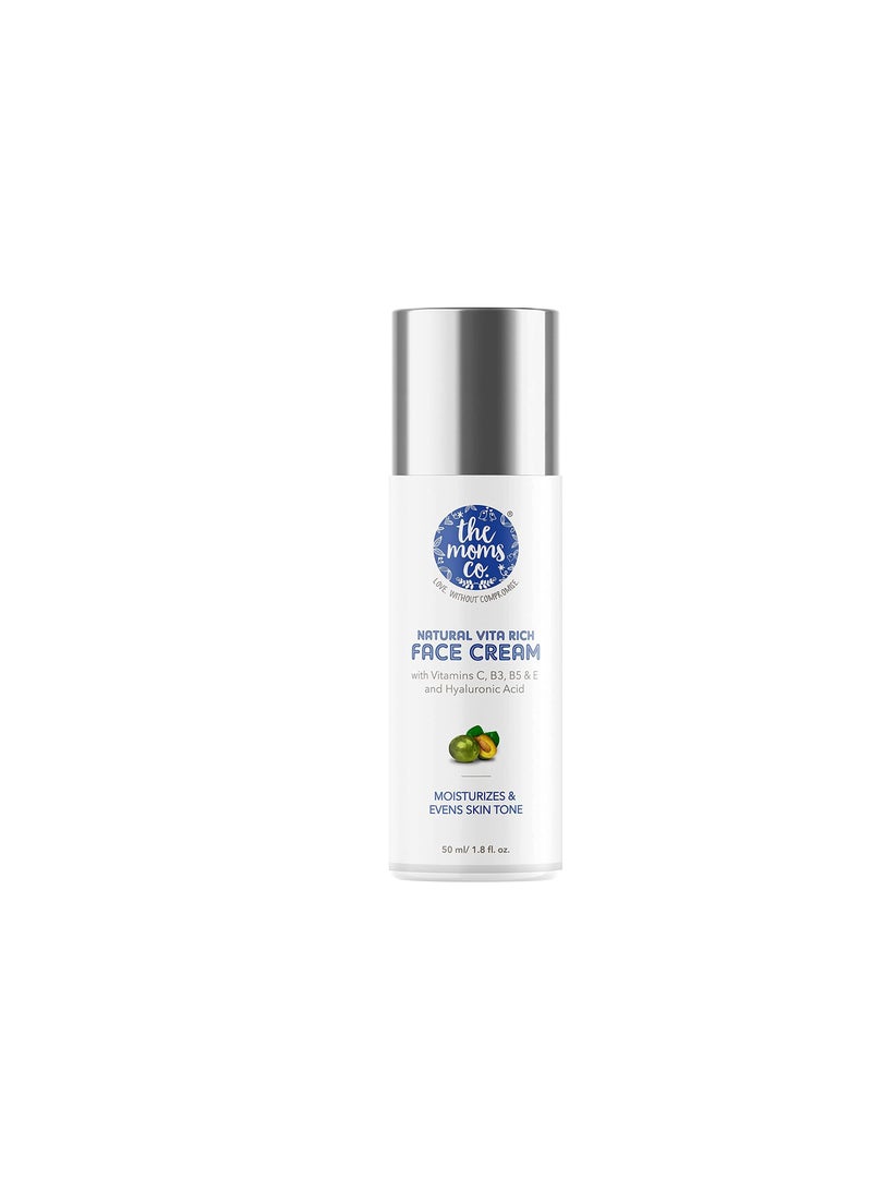 The Moms Co Natural Vita Rich Face Cream