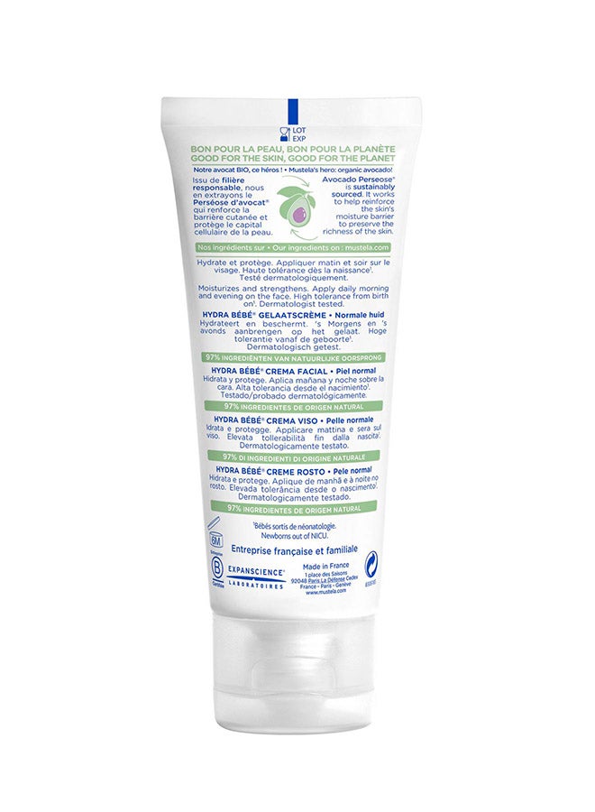 Hydra Bebe Facial Cream With Farmed Avocado, For Normal Skin 40ml