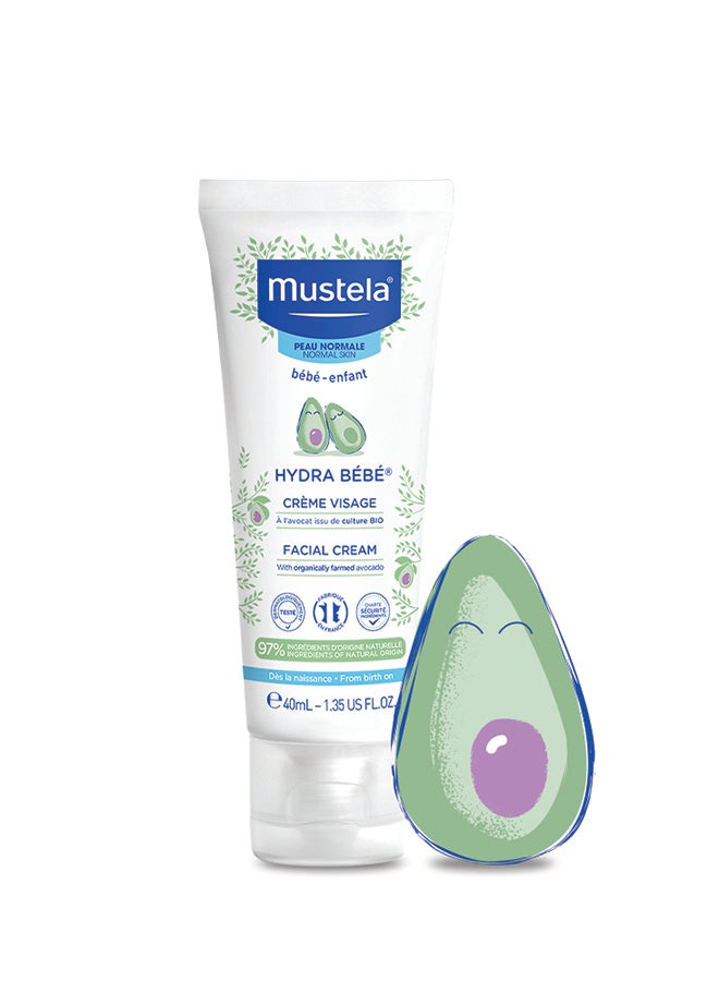 Hydra Bebe Facial Cream With Farmed Avocado, For Normal Skin 40ml