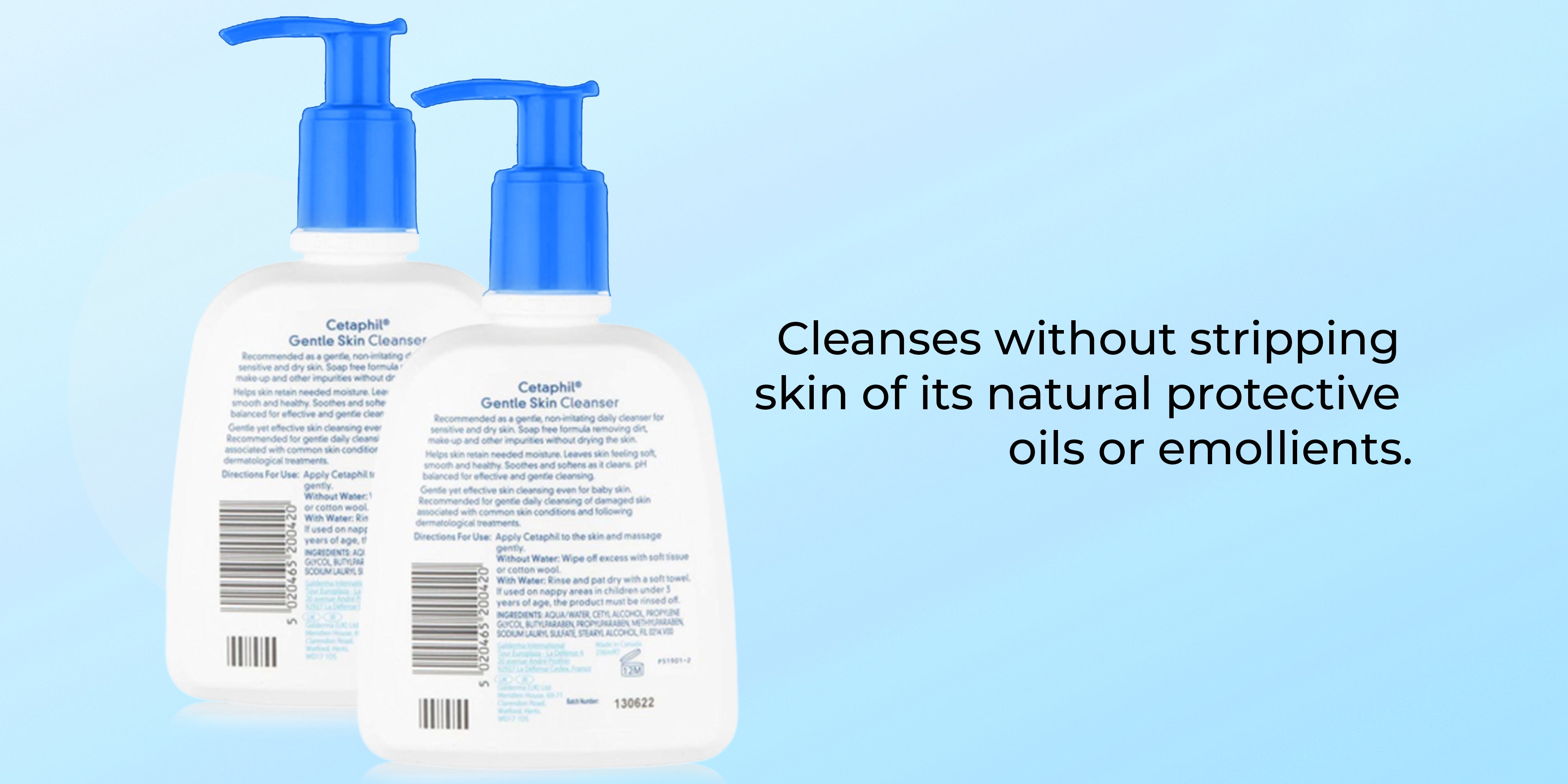 Gentle Skin Cleanser With Pump White 236ml