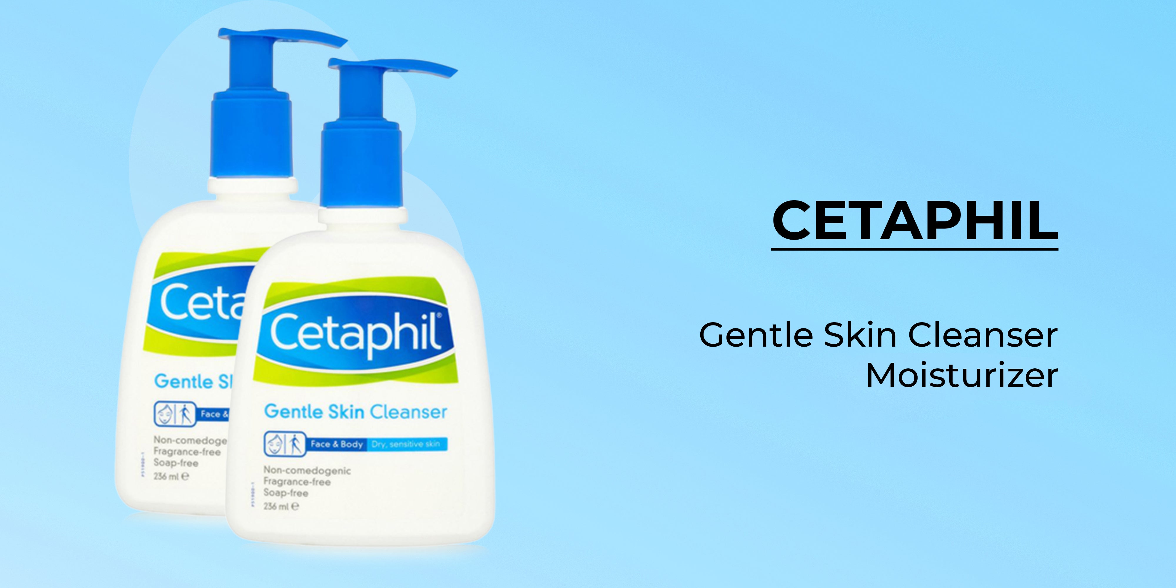 Gentle Skin Cleanser With Pump White 236ml