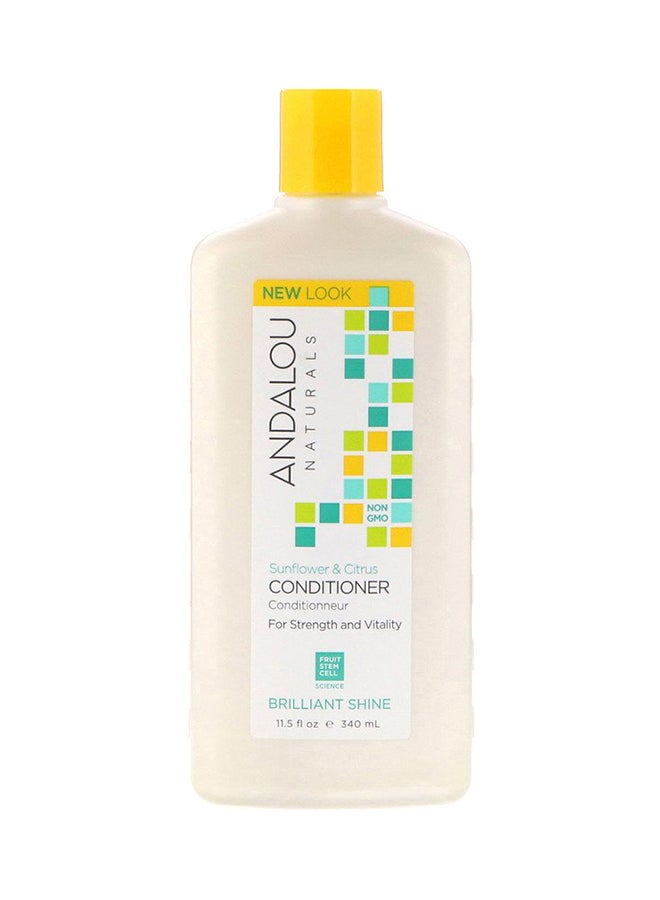 Sunflower And Citrus Brilliant Shine Conditioner 340ml