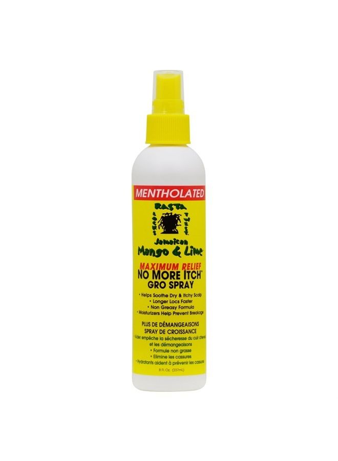 Maximum Relief No More Itch Spray Mentholated 8oz