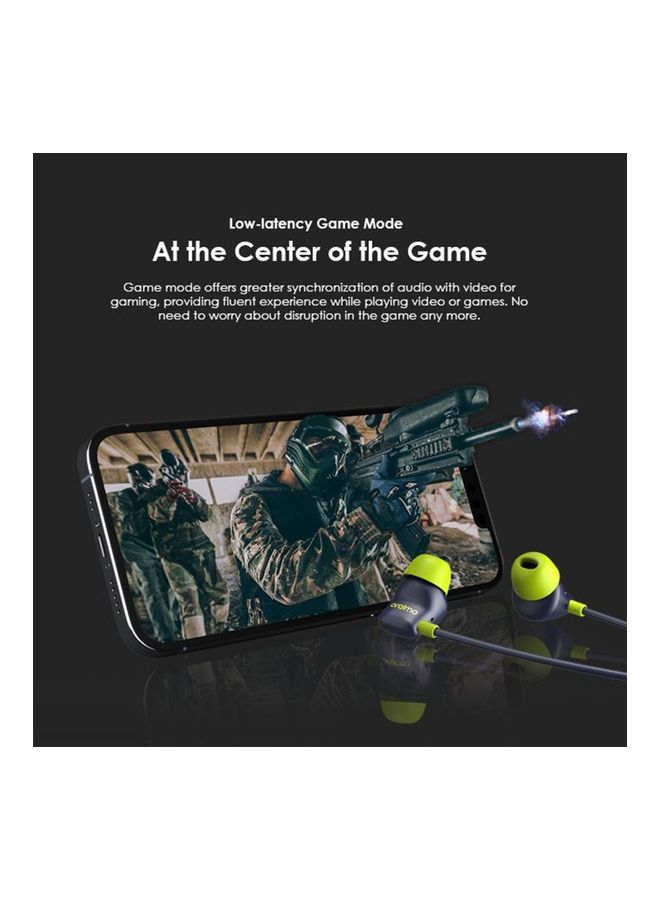 Shark 4 Neck Earphone BT V5.3 Blue