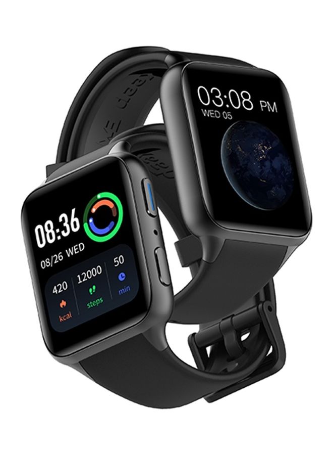 300.0 mAh Watch 2 Plus Smartwatch 1.69 Inch Bluetooth Calling Black