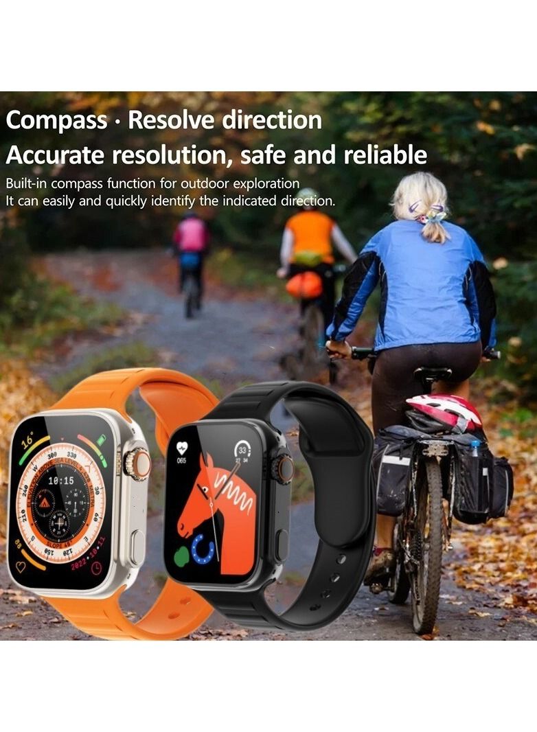 Smartwatch Bluetooth Connected Smartwatch with Compass and Heart Rate And Blood Pressure Measurement