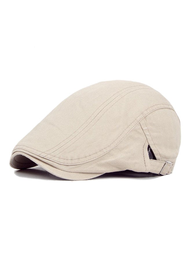 Retro Golf Cap Beige