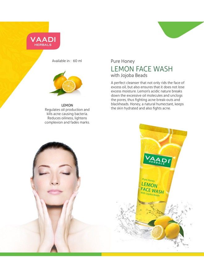 Assorted Herbal Face Wash 60Ml (Pack Of 4)