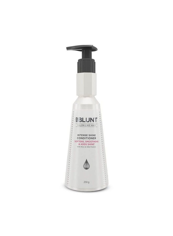 Intense Shine Conditioner With Rice & Silk Protein For Softer Smoother & Shinier Hair 250 G